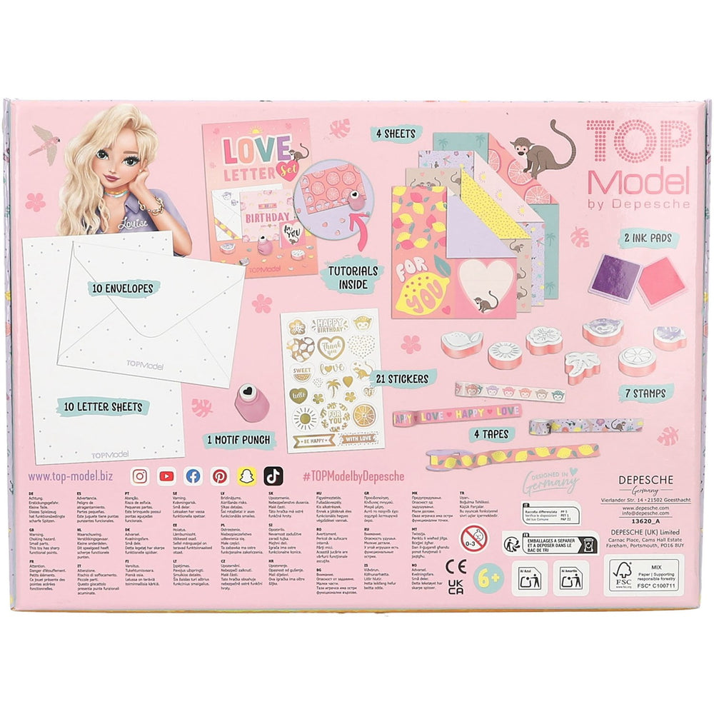 Køb TOPModel Juicy Love Letter Sæt
