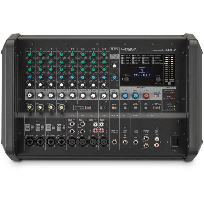 Yamaha EMX7 Portable Powered Mixer