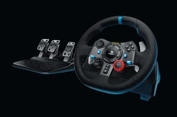 Logitech® | G29 Driving Force - Rat og pedalsæt - kabling - for; Sony PlayStation 3/4/5