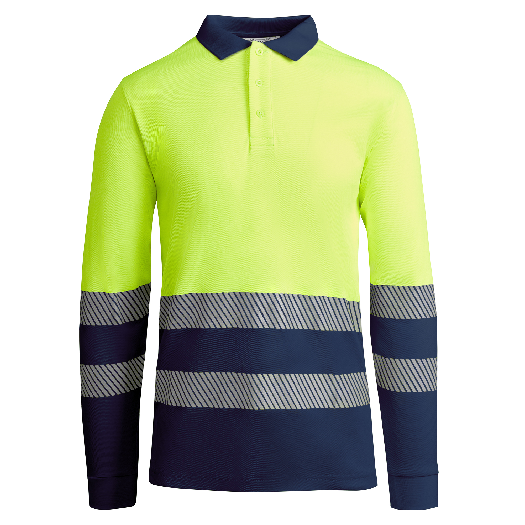 Roly HV9319 - ATRIO LS Polo technique haute visibilité à manches longues