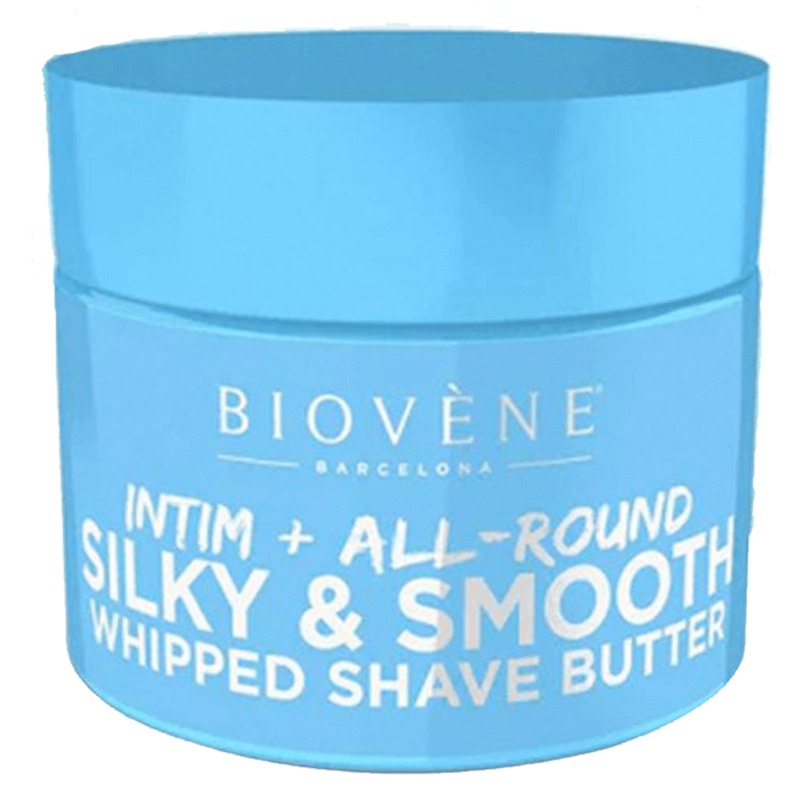 Biovène Whipped Shave Butter Silky Smooth Organic Coconut Butter for Intimate & All-Round Shaving 50ml