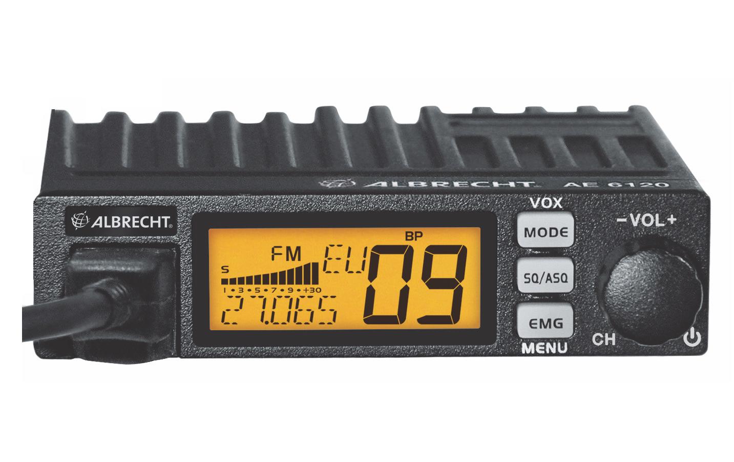 CB Funkgerät AE 6120 VOXKompaktes, robustes CB-Funkgerät
