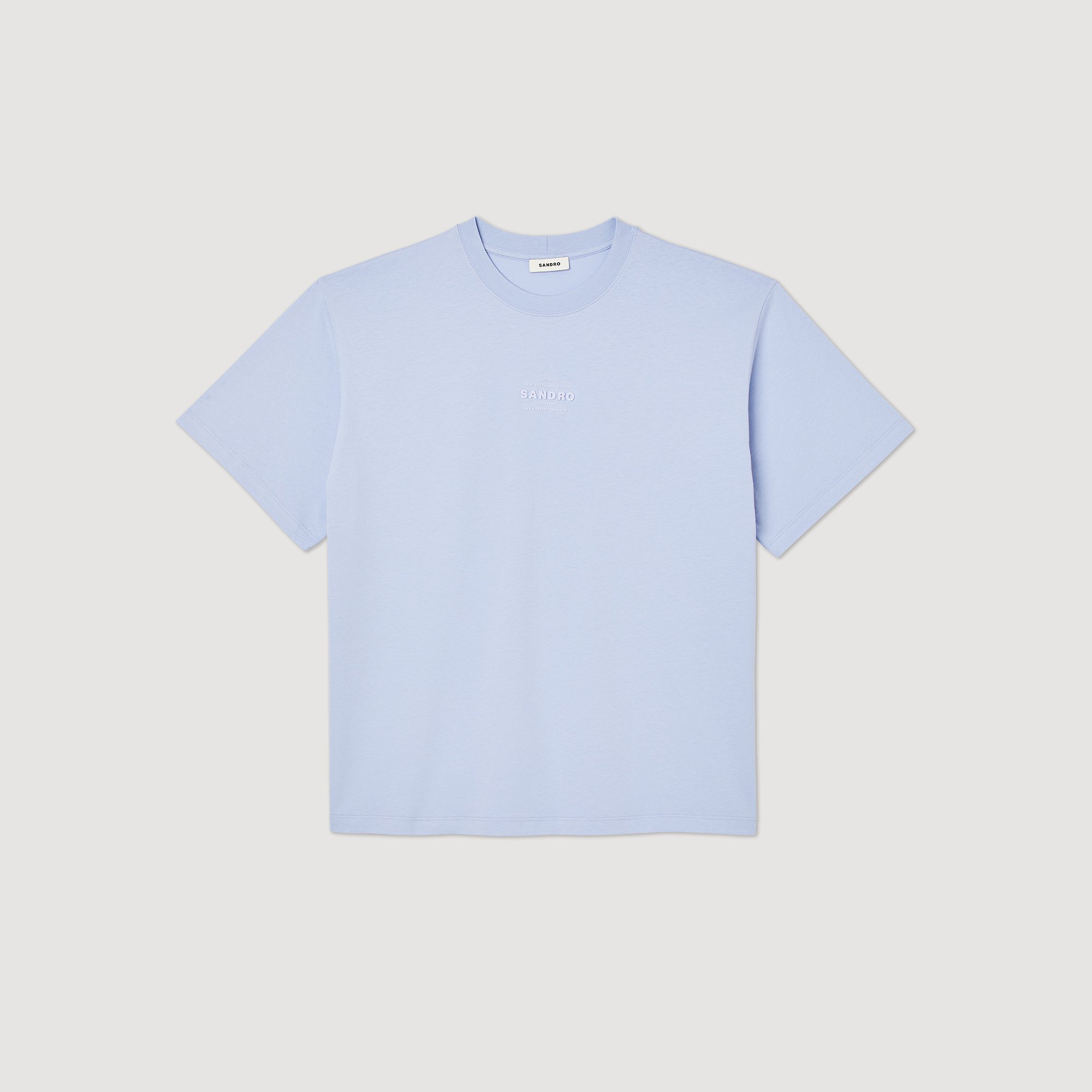 T-shirt logo rubber