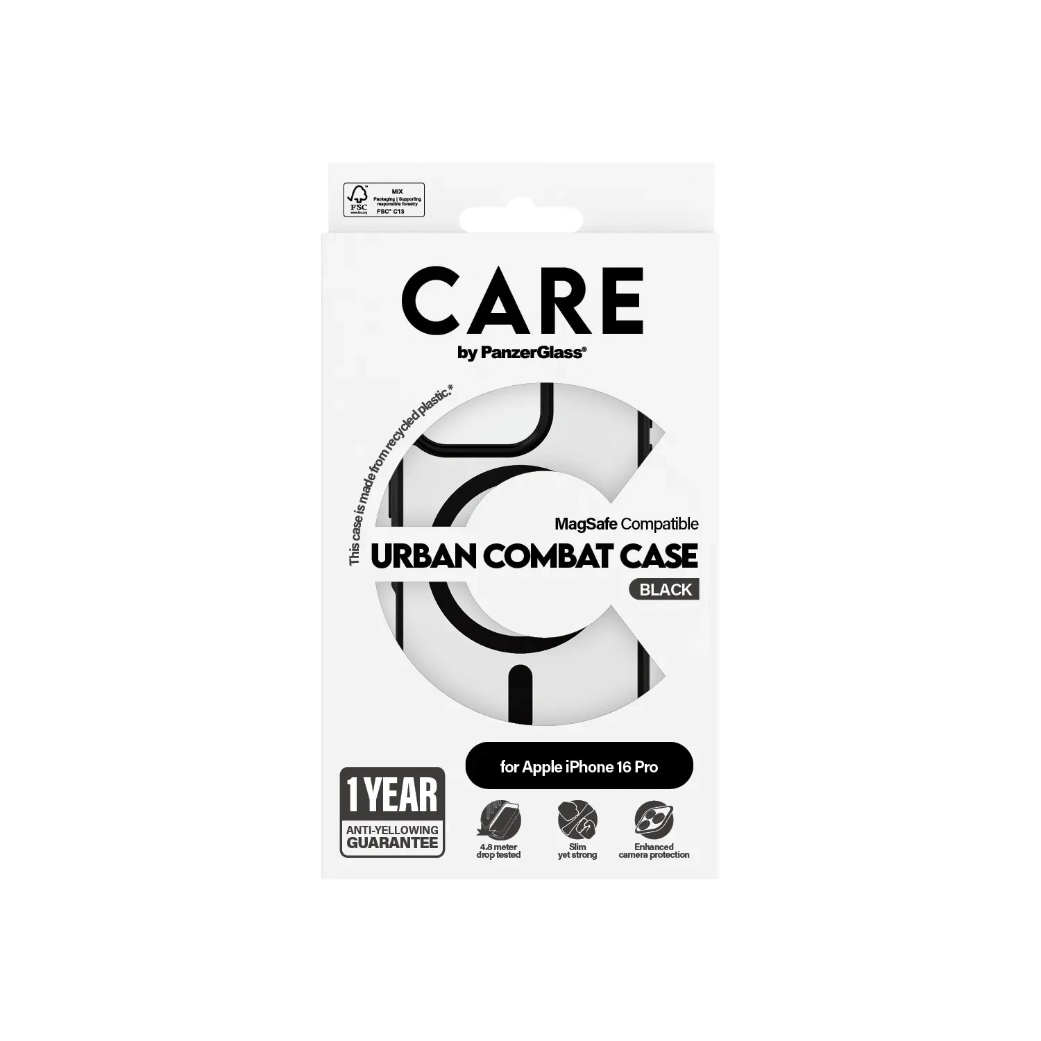 PanzerGlass CARE Cover MagSafe iPhone 16 Pro 1358