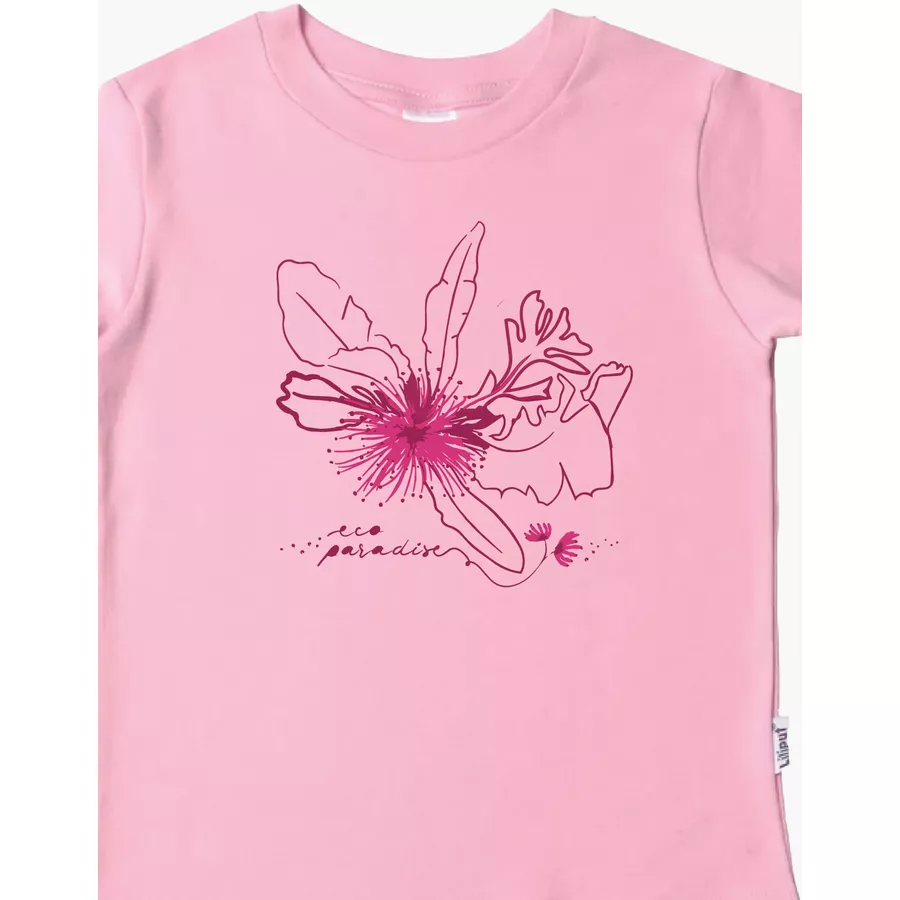 Liliput T-Shirt Blume Paradise rosa