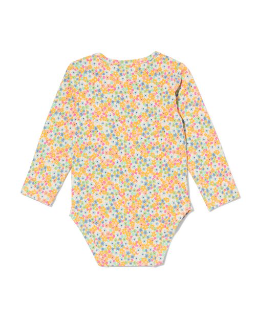 body à fleurs stretch rose
