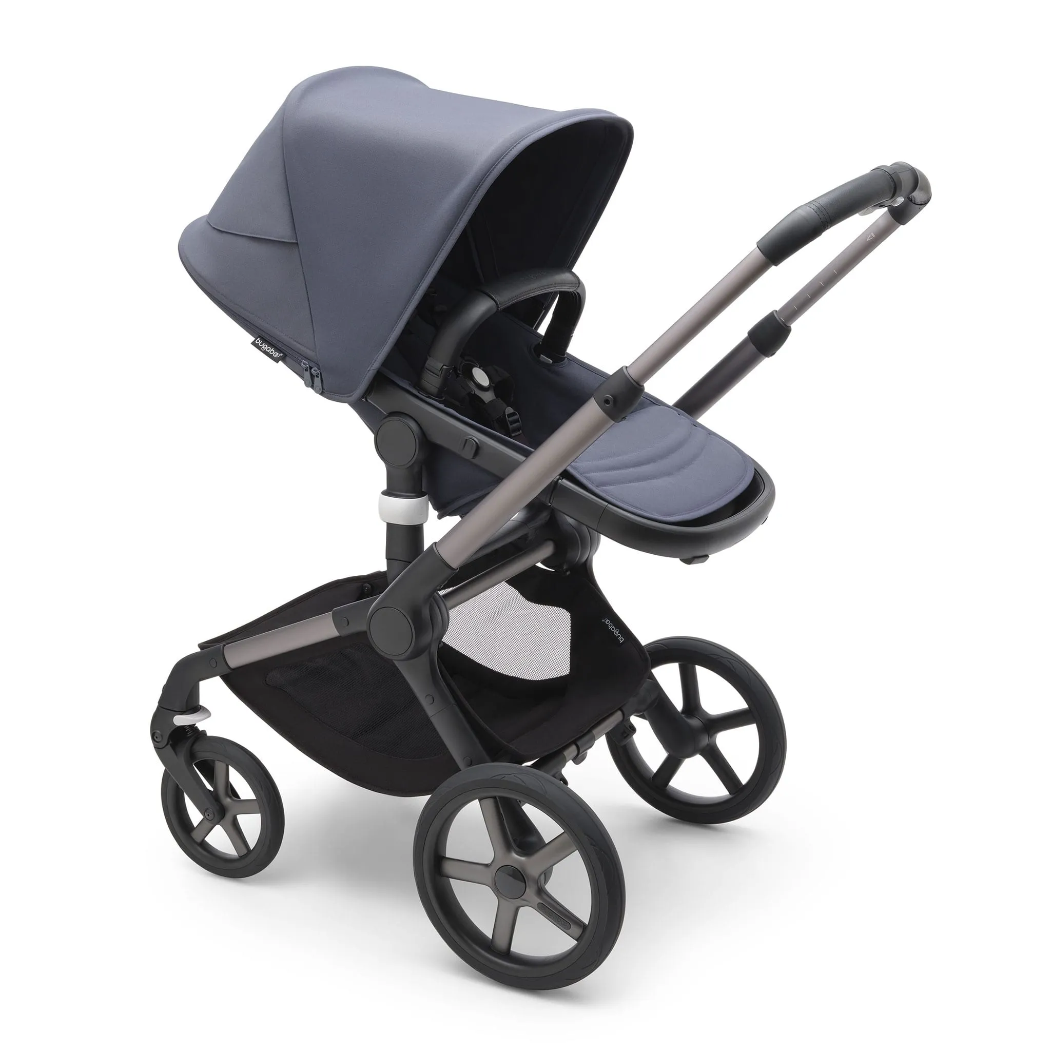 Bugaboo Poussette Fox5 - Graphite  Stormy Bleu  Stormy Bleu