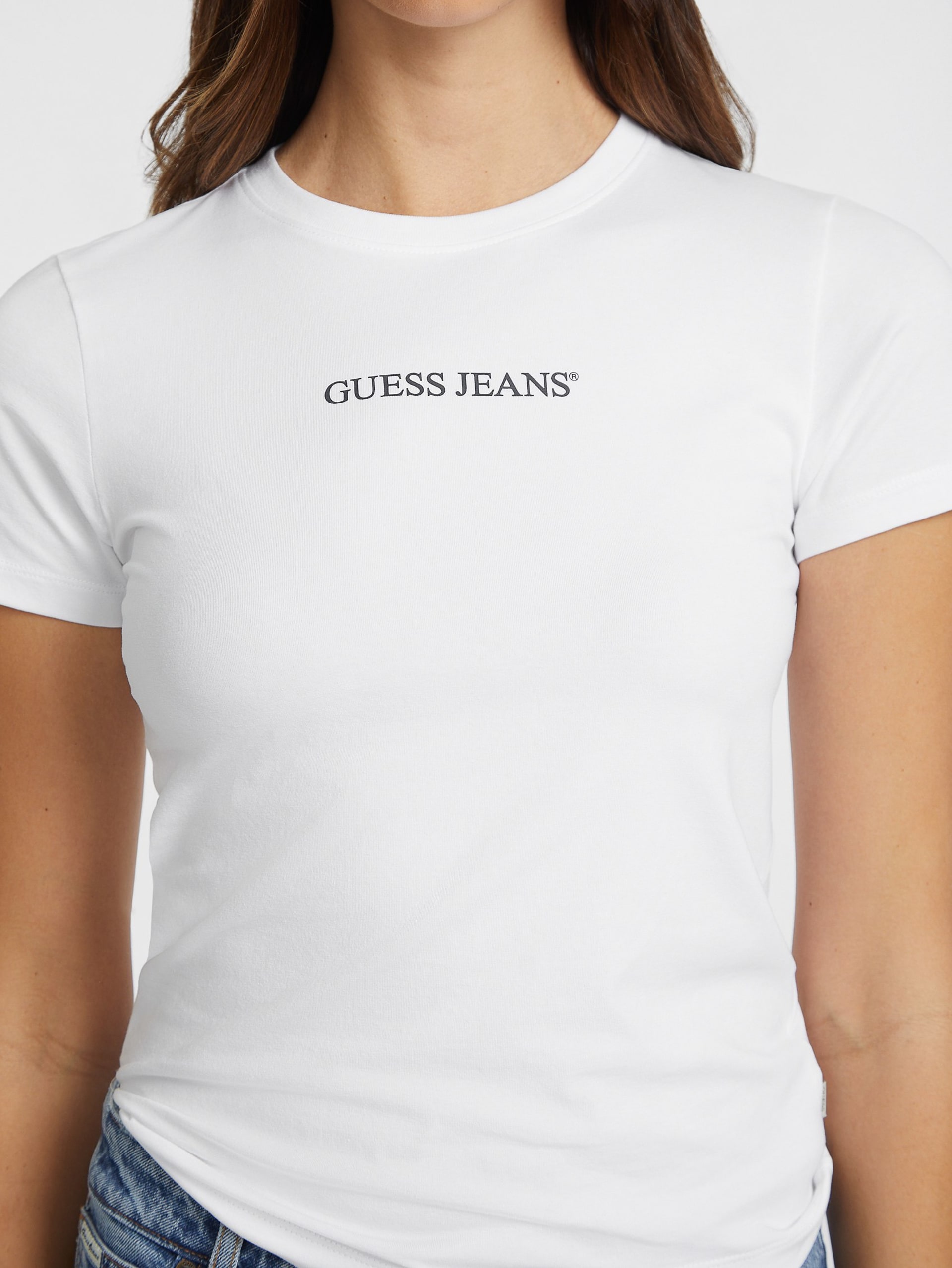 Camiseta Slim com Logo