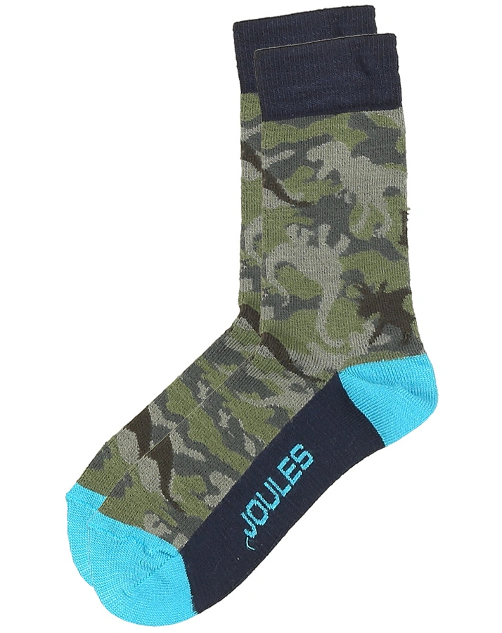 Socken BRILLIANT BAMBOO – DINO CAMO 3er-Pack in bunt