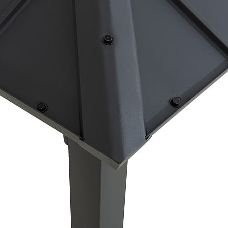 Stålpavillon pasu - 300cm x 300cm