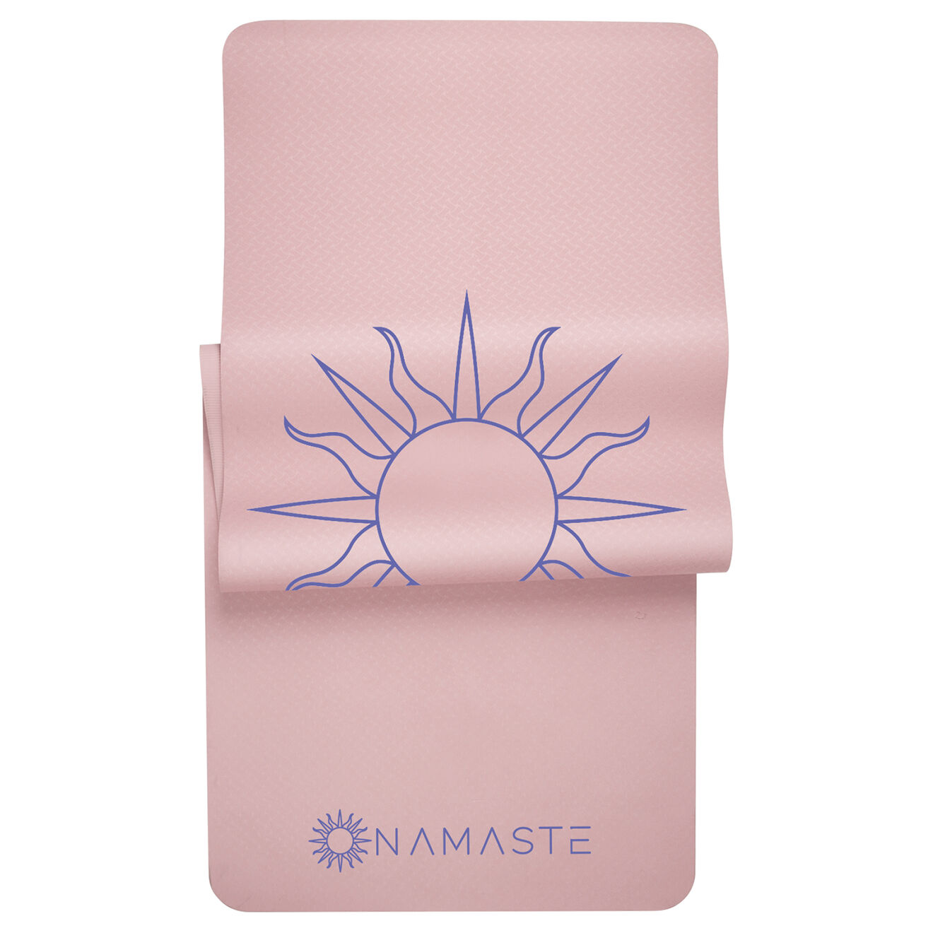 Onamaste Tapis de sport mat rose - 181x61x0.5 cm