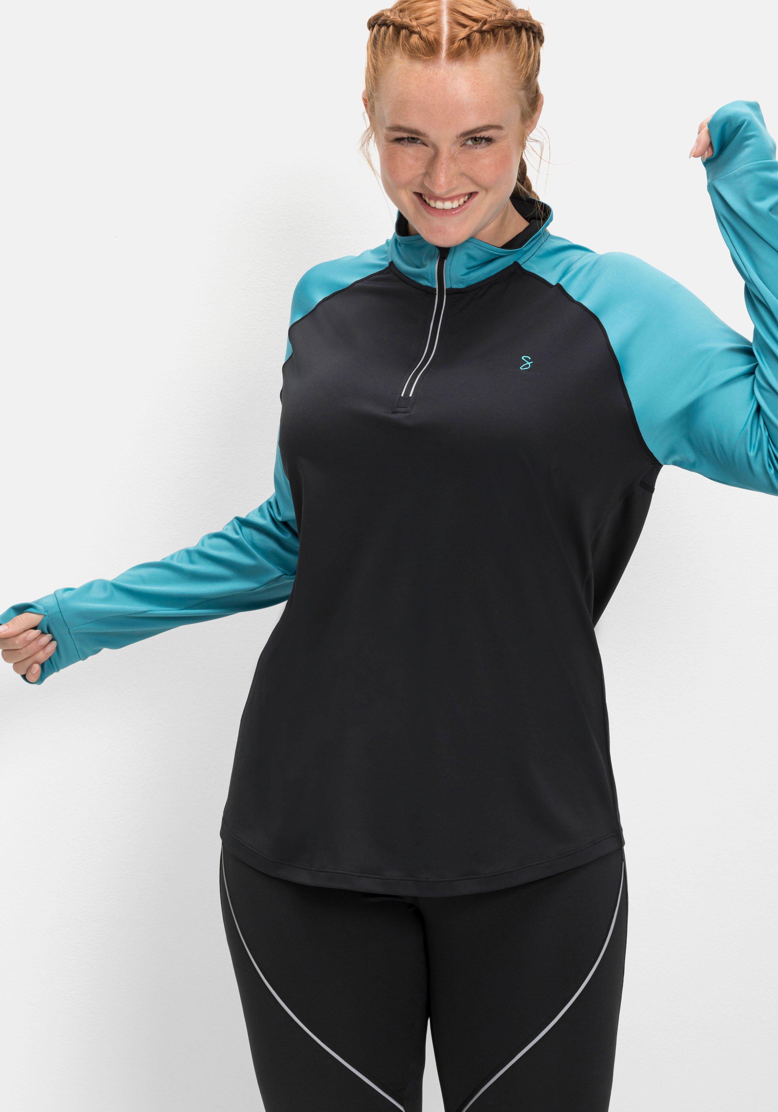 Fahrradshirt, mit Stehkragen, schnelltrocknend