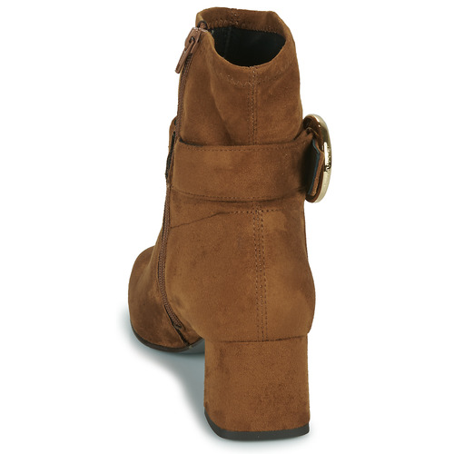 JB Martin - ADORABLE - Toile suedée stretch camel