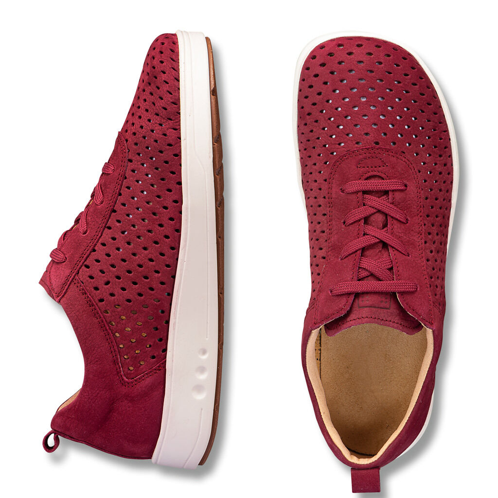 Schnürschuhe - Sommersneaker VERITA II bordeaux