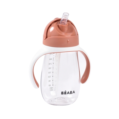Tasse paille 300mL - Terracotta - BEABA