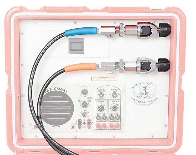 KIRBY MORGAN - KMACS 5 - VALISE PLONGEUR AVEC COMMUNICATIONS