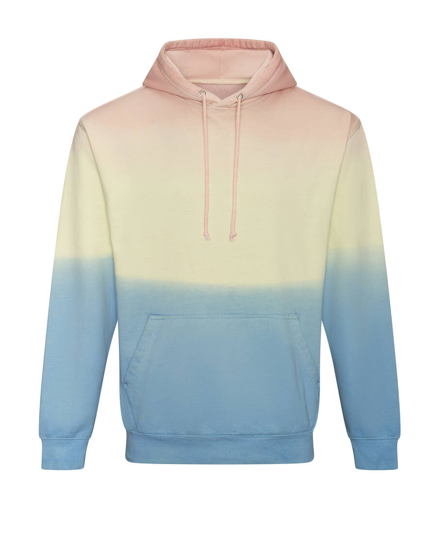 AWDIS JH022 - Sweat à capuche tie-dye