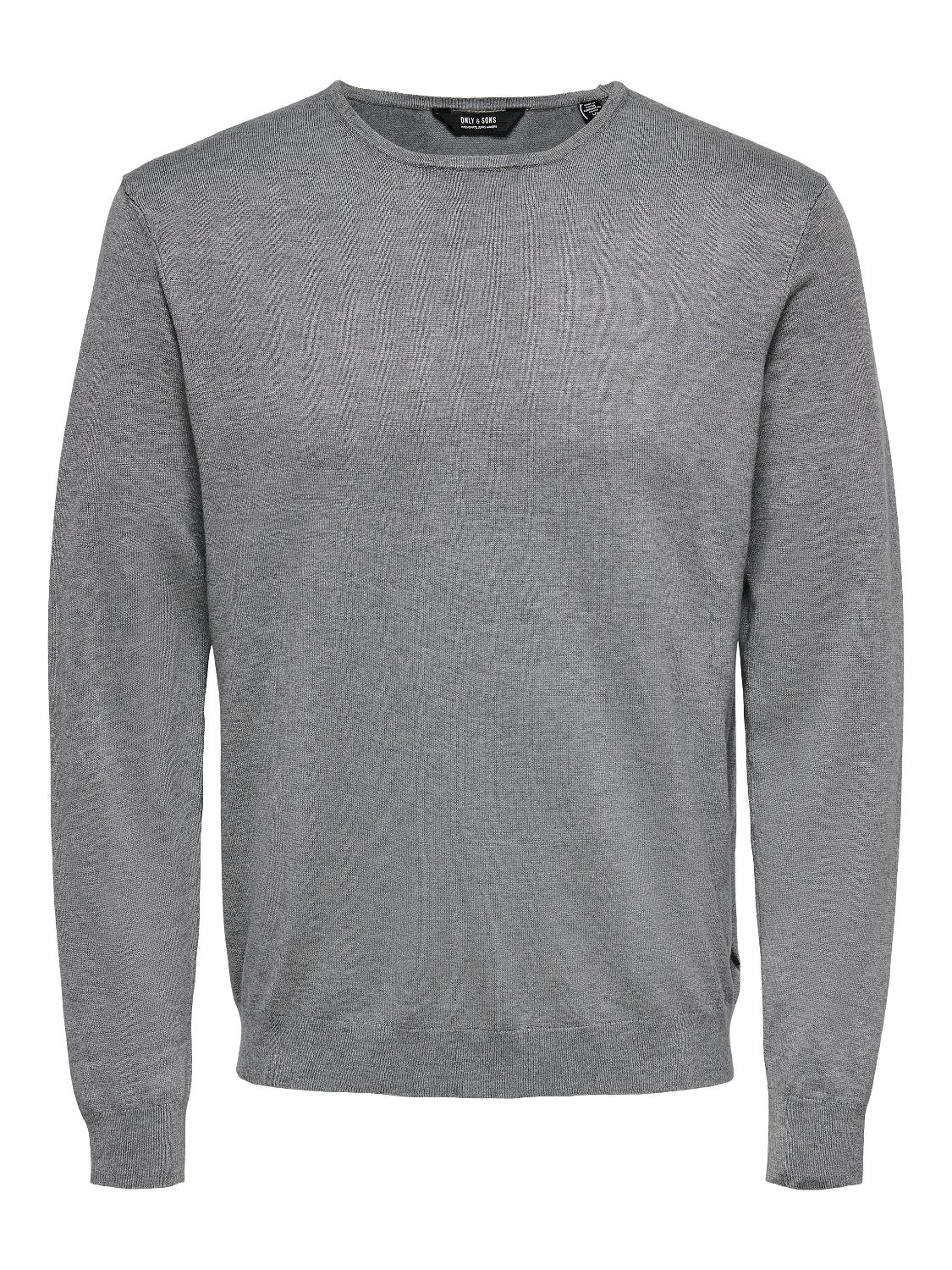 ONSWYLER Pullover Medium Grey Melange