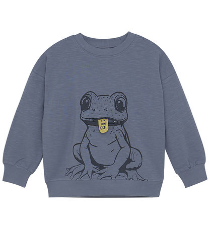 Minymo Sweatshirt - Feuerstein Stone m. Print