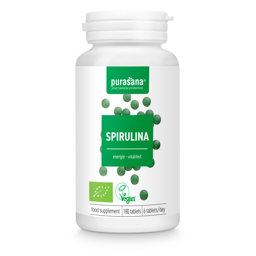 Purasana Spirulina 500 mg180 tabletten