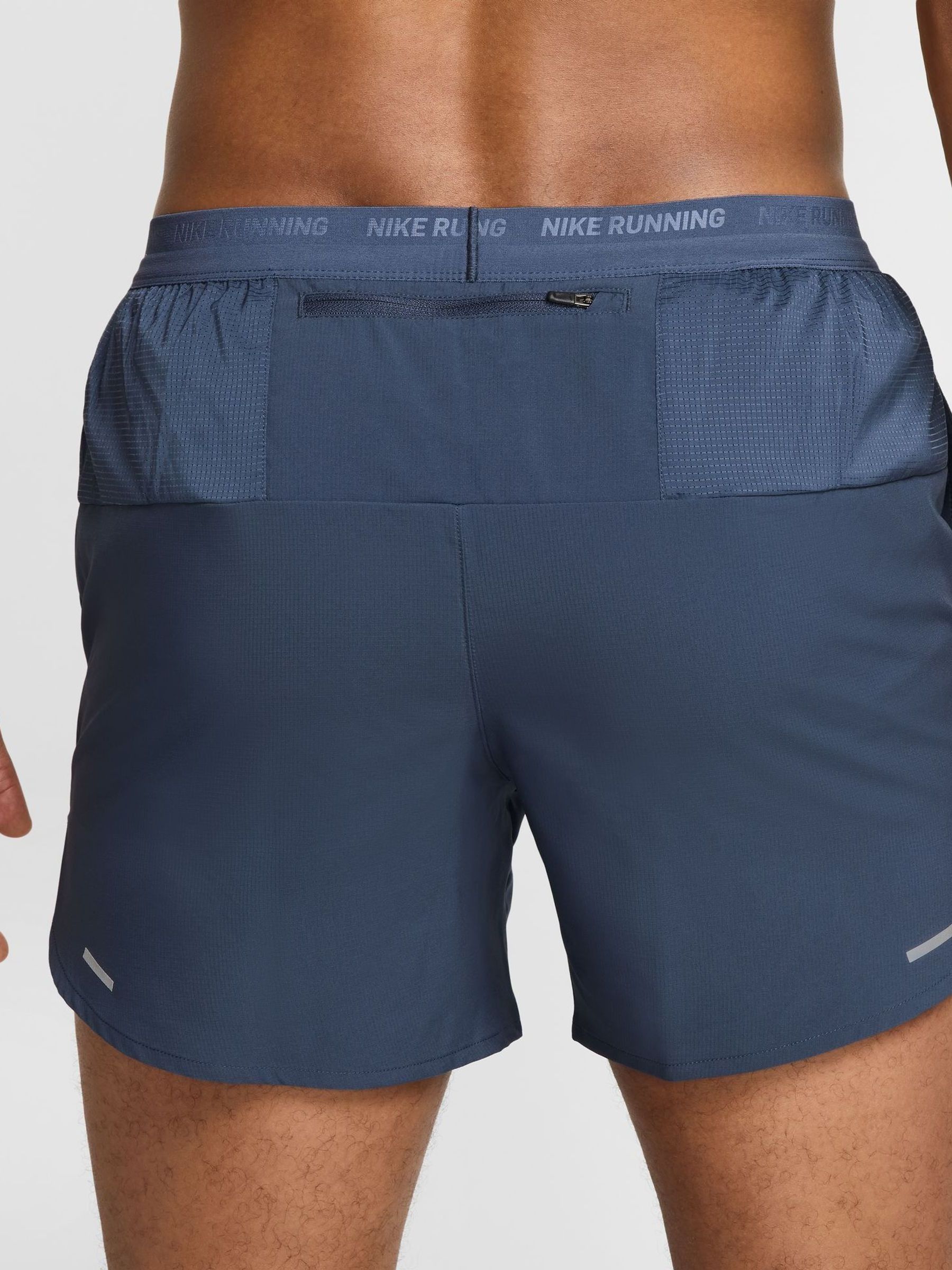 Thunder - Blauw - 5 inch - Nike Dri-FIT Stride hardloopshort