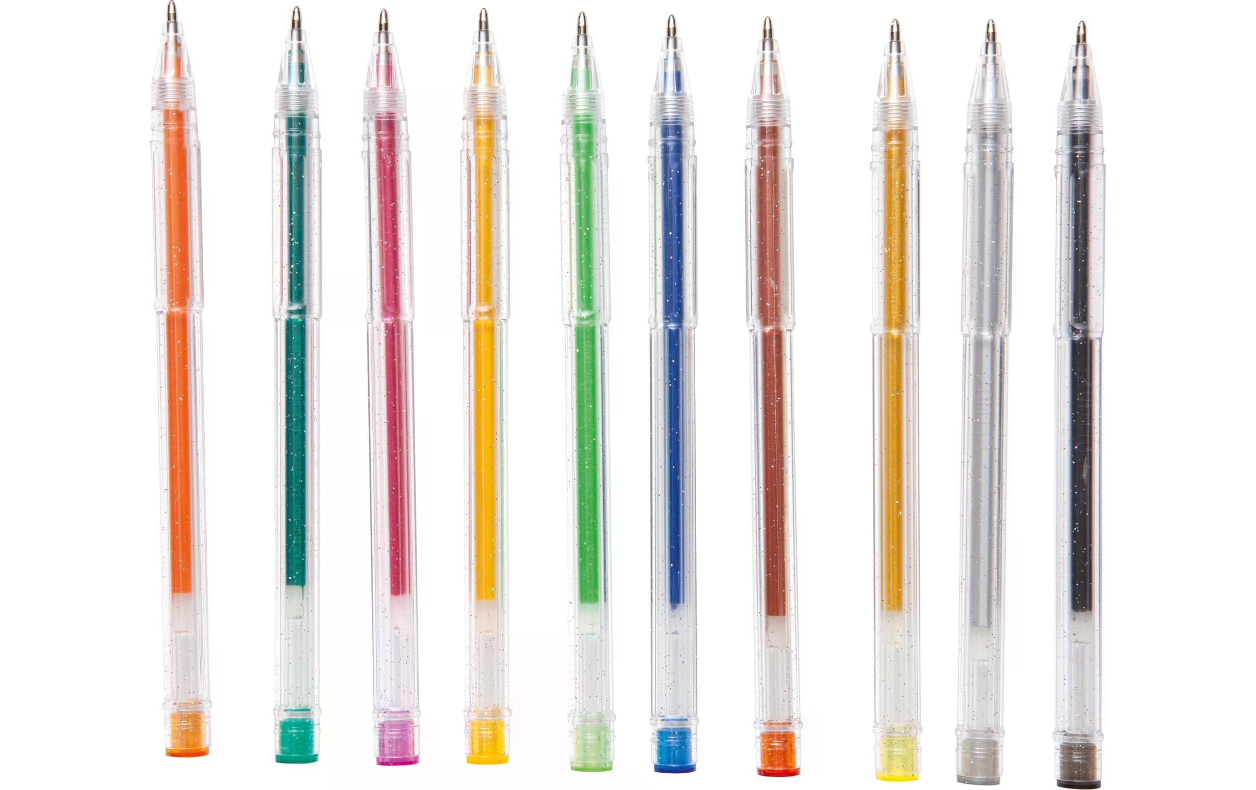 Gelschreiber Glitter 10 StifteGlitzerstifte