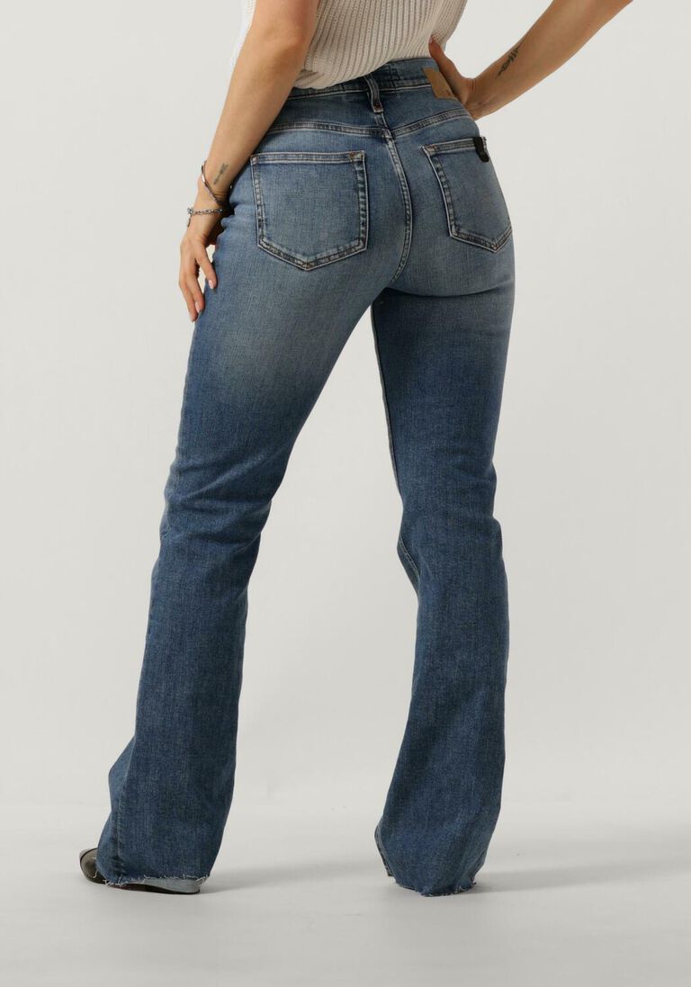 DRYKORN blauwe drykorn flared jeans far