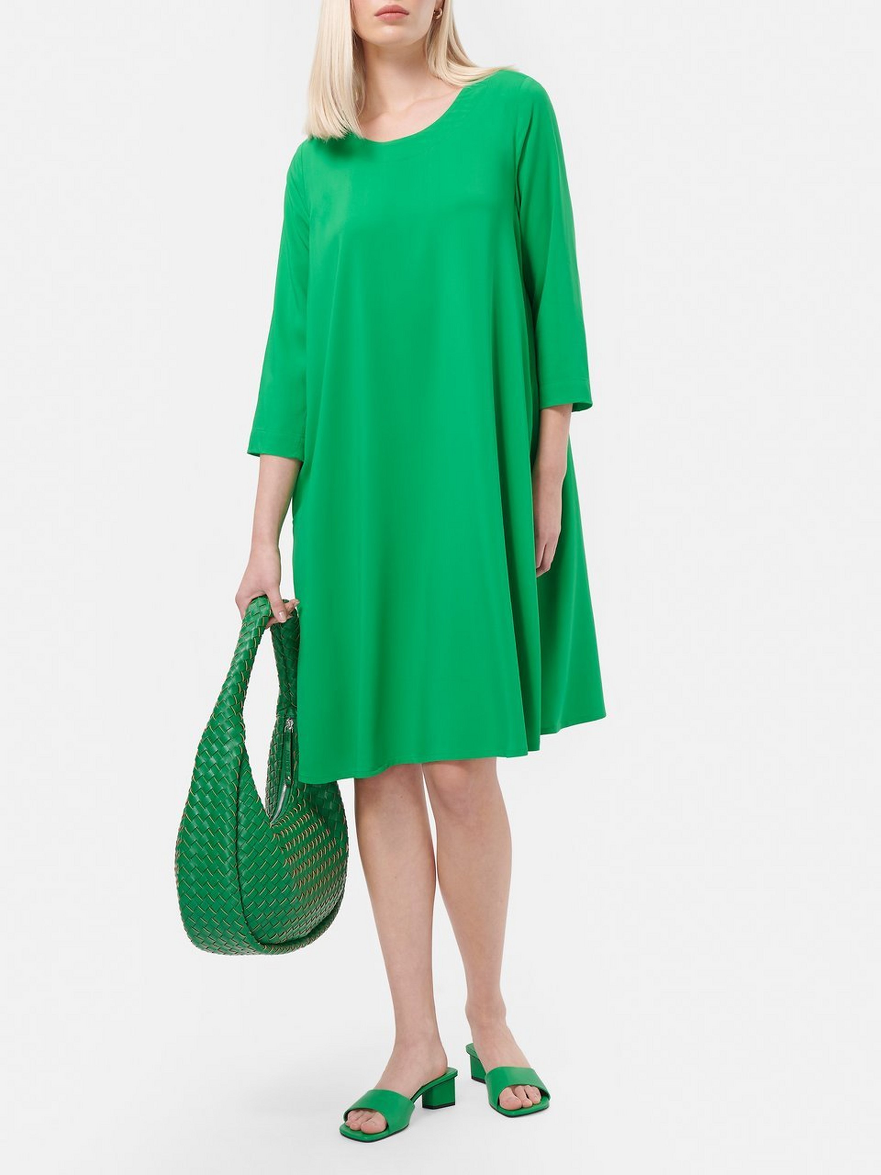 Kleid mit 3/4-Arm