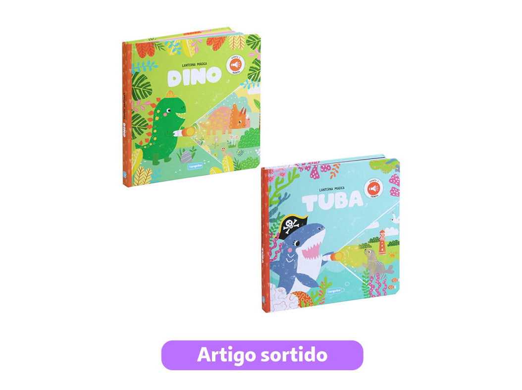 LIVRO LANTERNA MÁGICA EUROPRICE MODELOS SORTIDOS