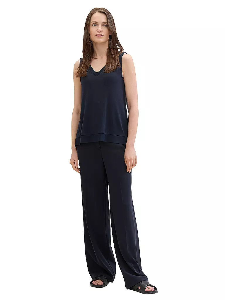 TOM TAILOR Top blau