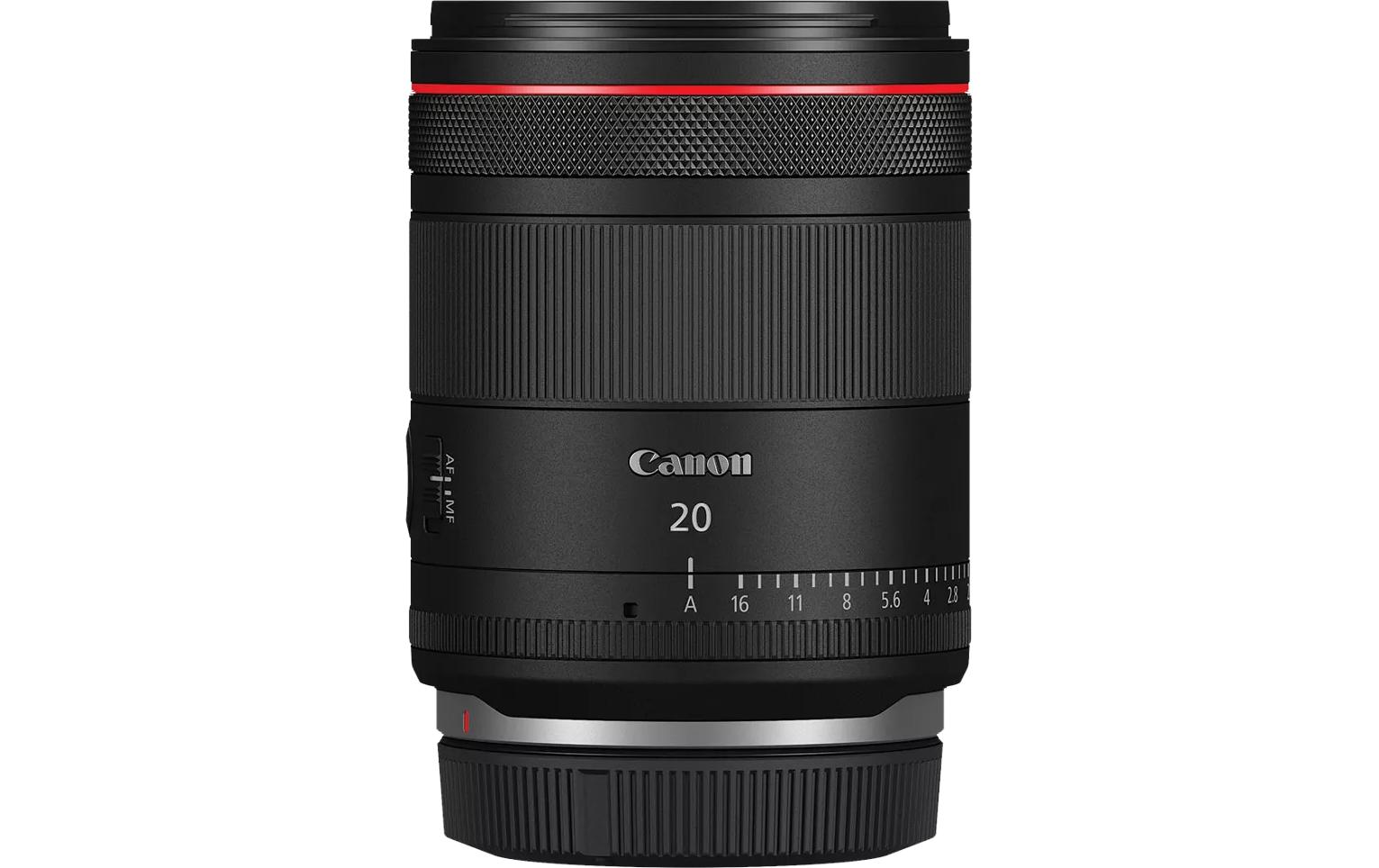 Festbrennweite RF20 mm F/1.4 L VCM – Canon RF<br>Canon RF20 mm F1.4 L VCM MILC Weitwinkel Schwarz