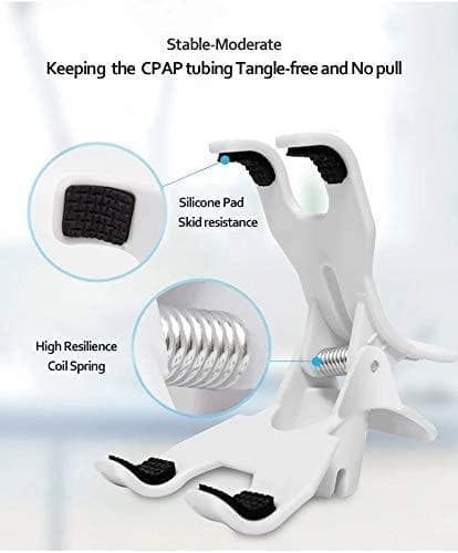 Slangeholder for CPAP Bli kvitt alle floker med CPAP-slangen