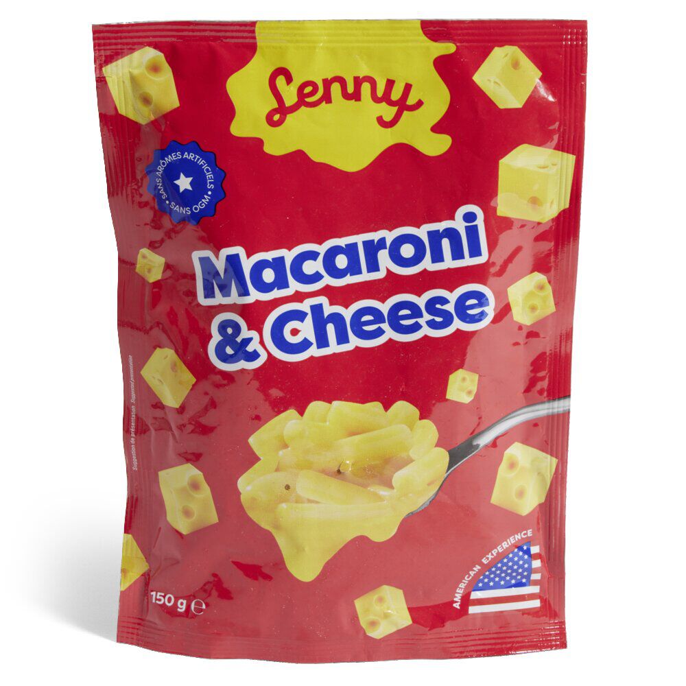 Macaronis au fromage Lenny à réchauffer 150gr