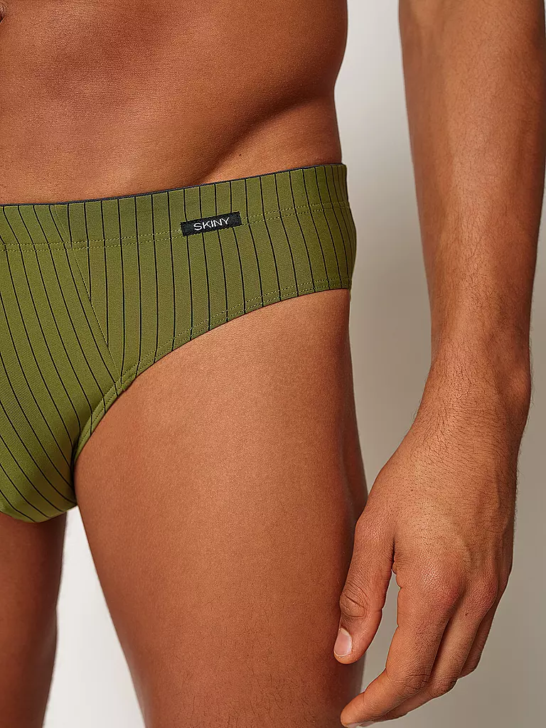 SKINY Slip 2er Pkg. moss anthra  grün