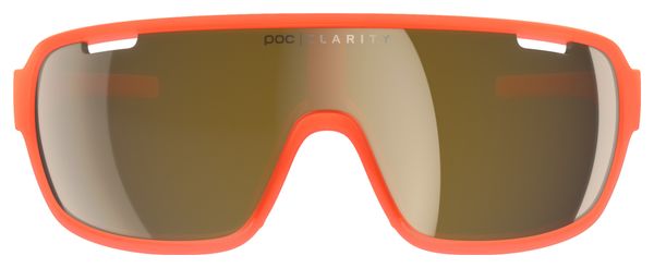 Lunettes Poc Do Blade Fluorescent Orange Translucent Violet Gold Mirror