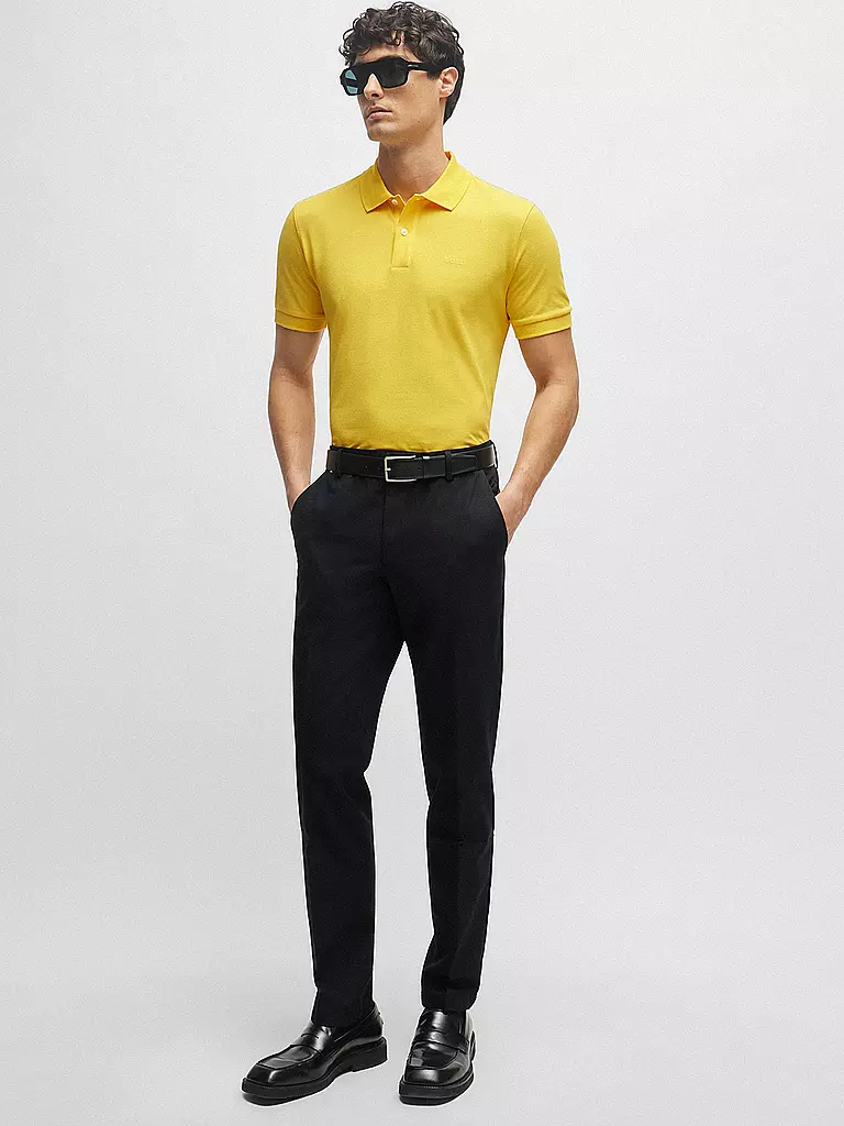 BOSS Poloshirt Regular Fit PALLAS gelb