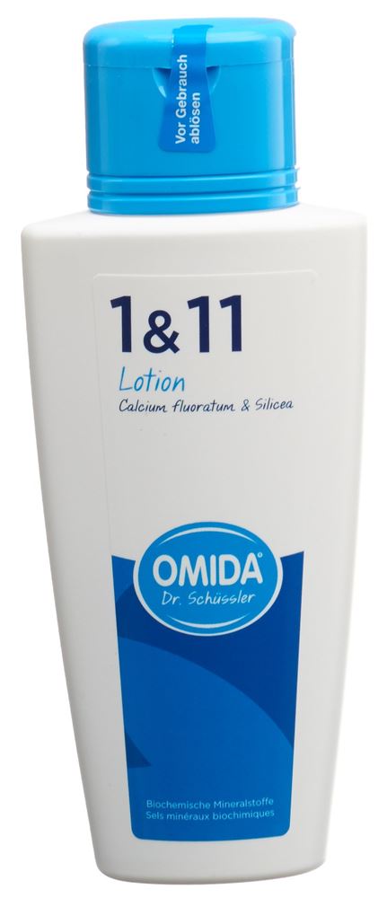 Omida Nr1&11 Calcium fluoratum & Silicea Lotion<br>200 ml, Flasche, Lotion
