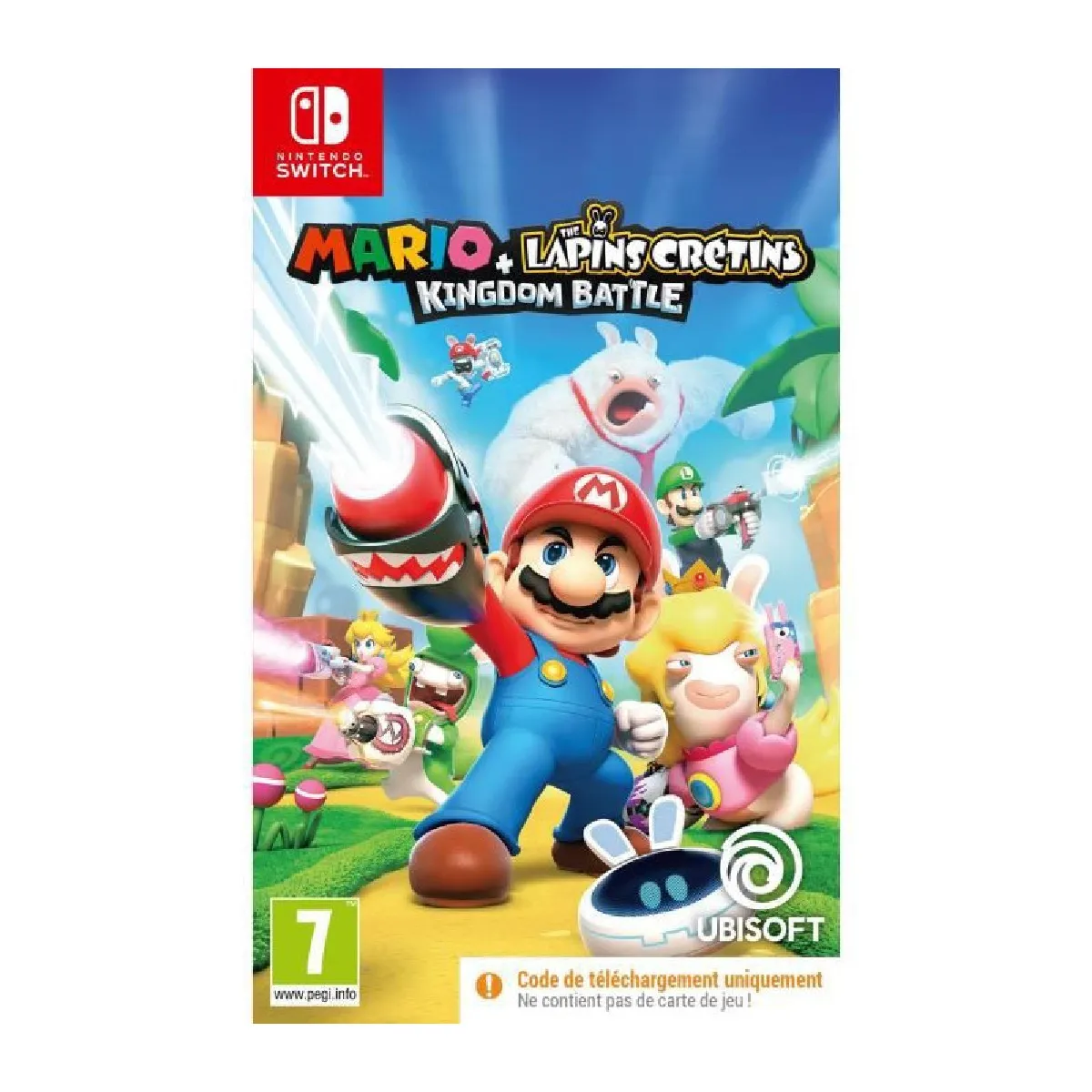 UBISOFT Mario + Les Lapins Crétins Kingdom Battle Code téléchargement