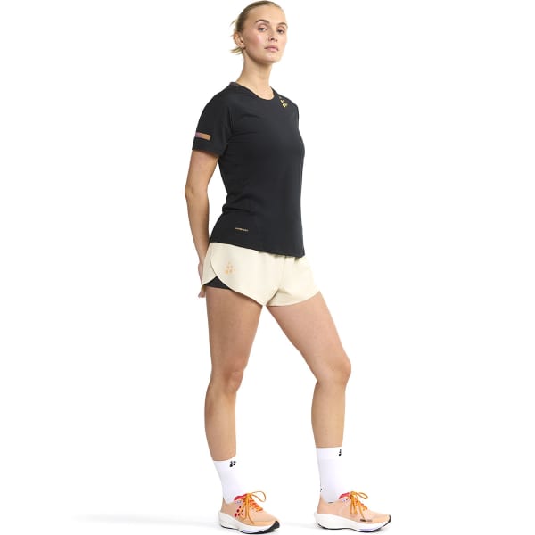 T-shirt running CRAFT PRO HYPERVENT TEE 2 W BLACK