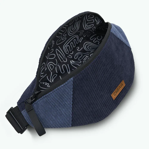 Sac banane Small Caen bleu