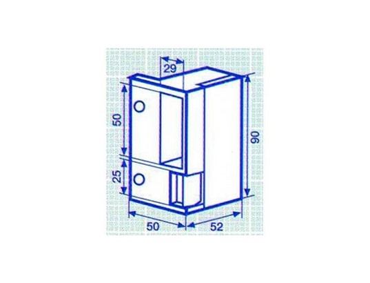 EUROPE AUTOMATISMES - Kit domotique Gâche électrique saillie 12vca en applique, ouverture différ...