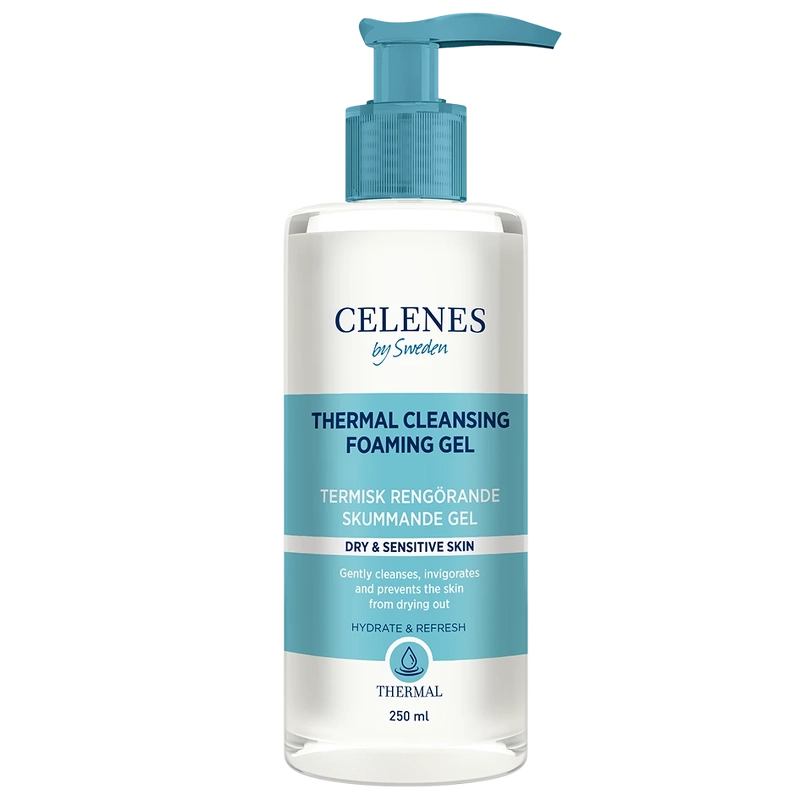 Celenes Thermal Cleasing Foaming Gel / Dry-Sensitive Skin 250 ml