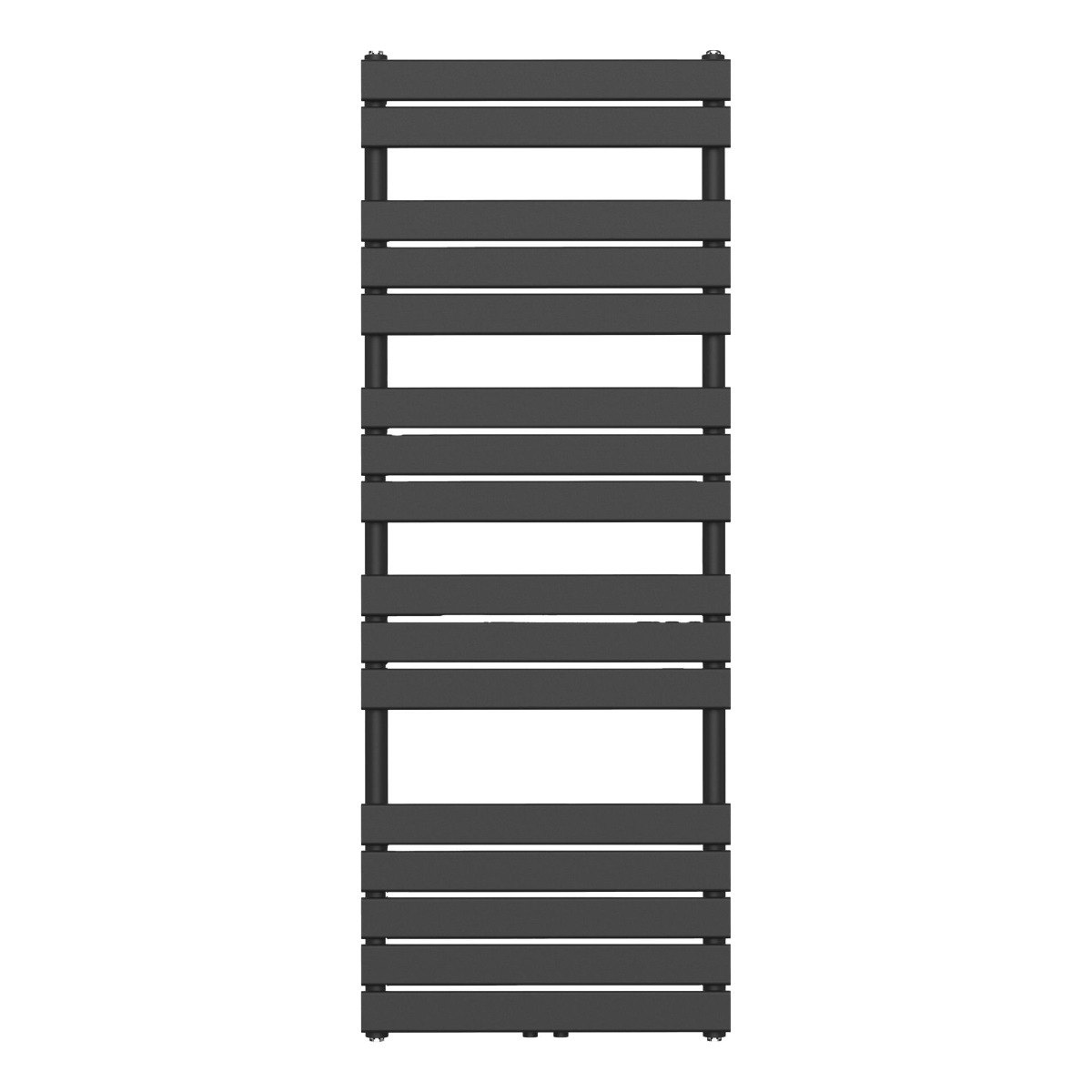Sanigoods Calgary handdoekradiator 60x160cm 908W zwart mat