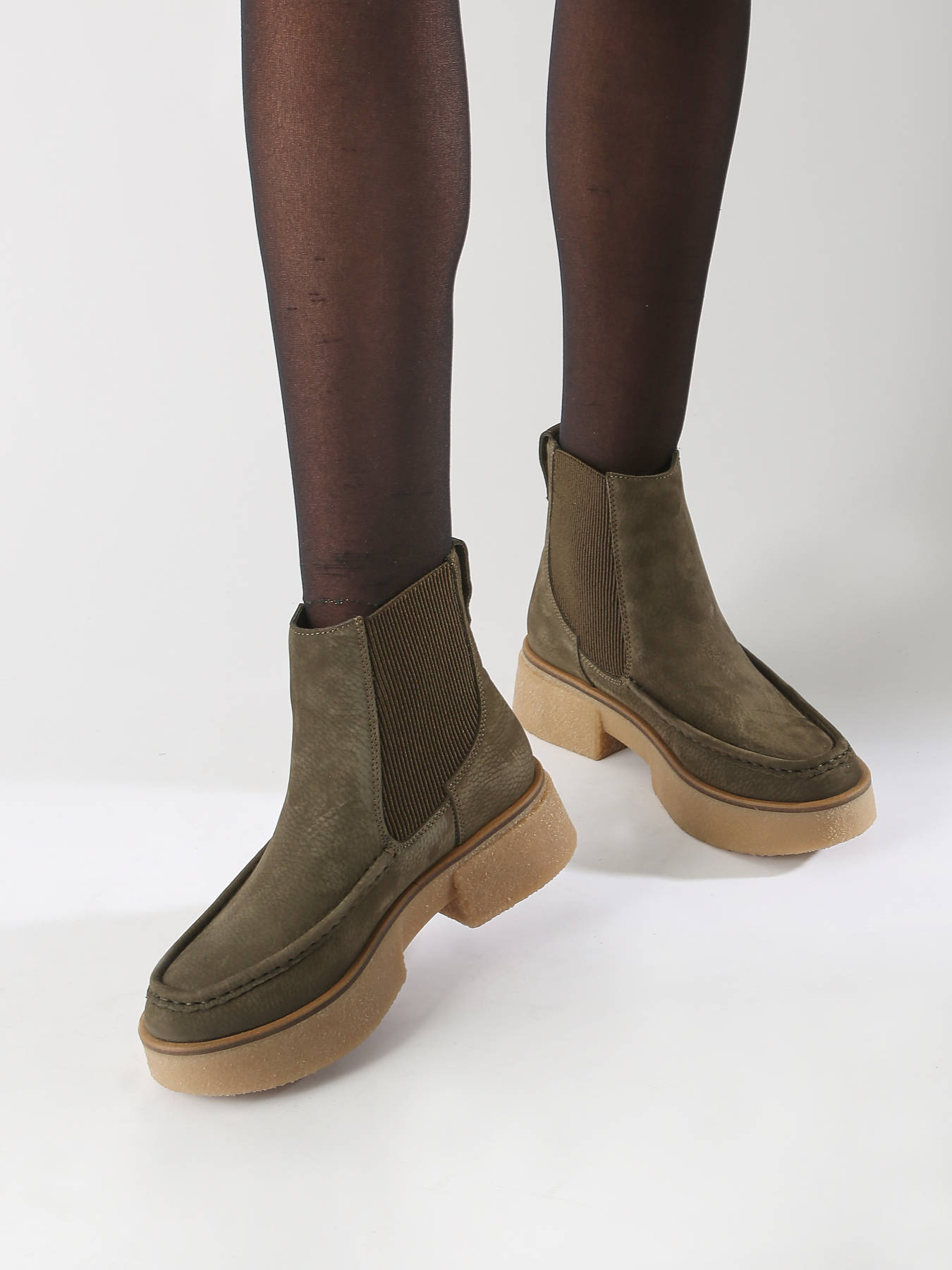 Boots Linoso Top en cuir CLARKS