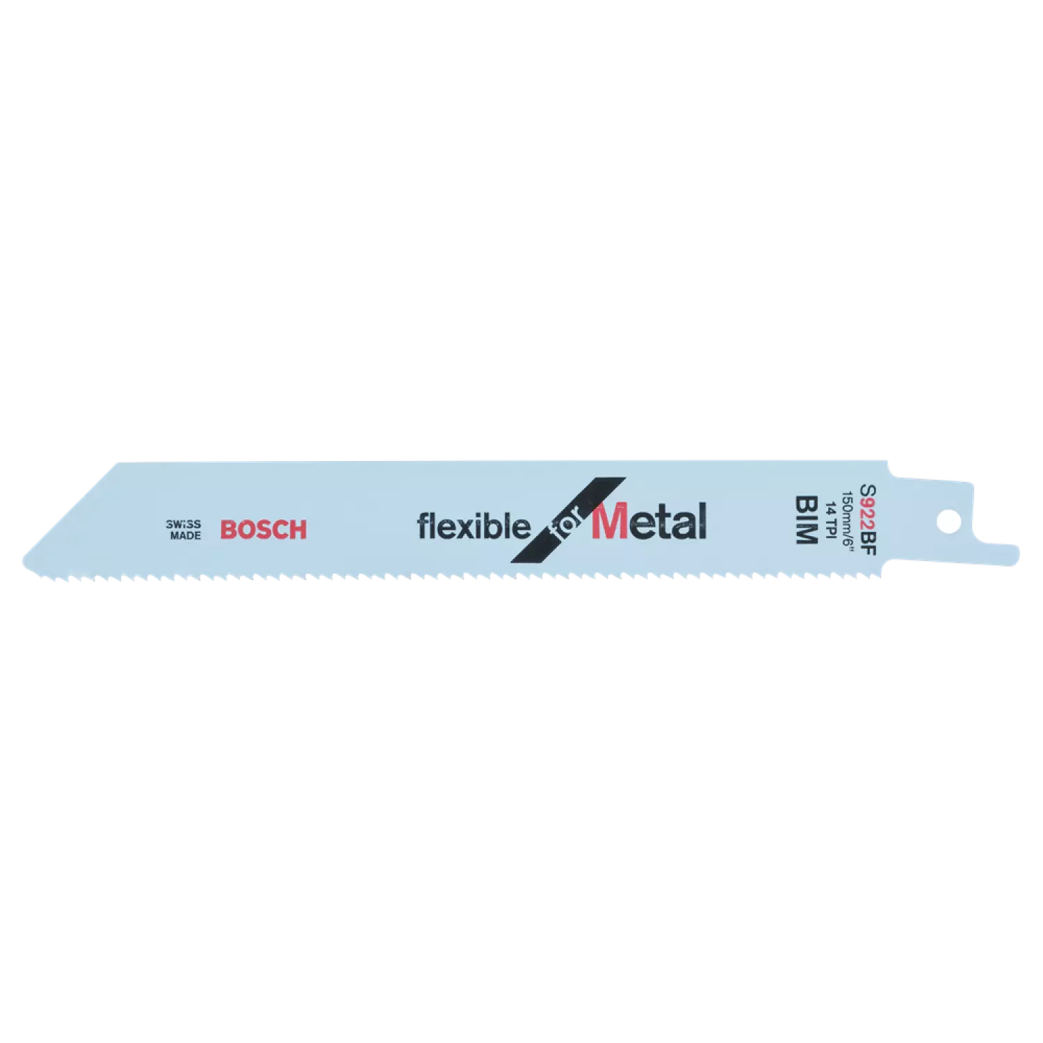 Bosch 2608656037 / S 922 BF Reciprozaagblad - 150 x 14TPI - Metaal (2st)