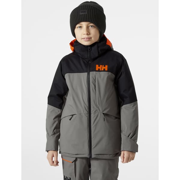 Veste de ski HELLY HANSEN JR SUMMIT JKT CONCRETE
