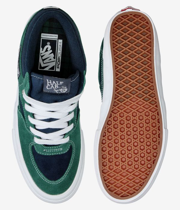 Vans Skate Half Cab Tartan Schuh (blue green)
