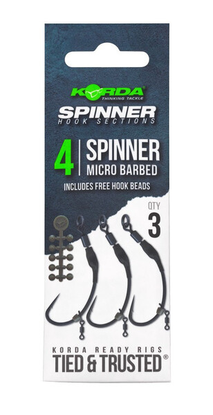 Hameçons Korda Spinner Hook Sections