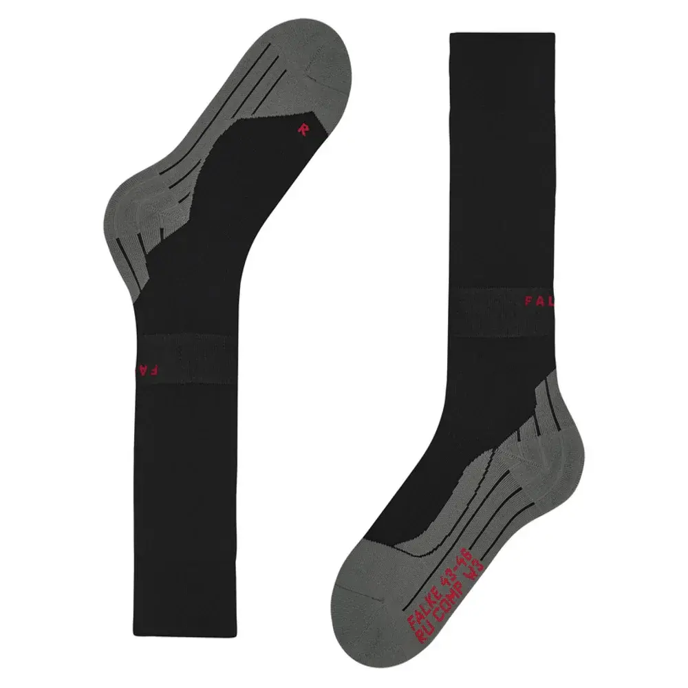 Falke RU Compression Energy W4 Compressiesokken Zwart/Mix Heren