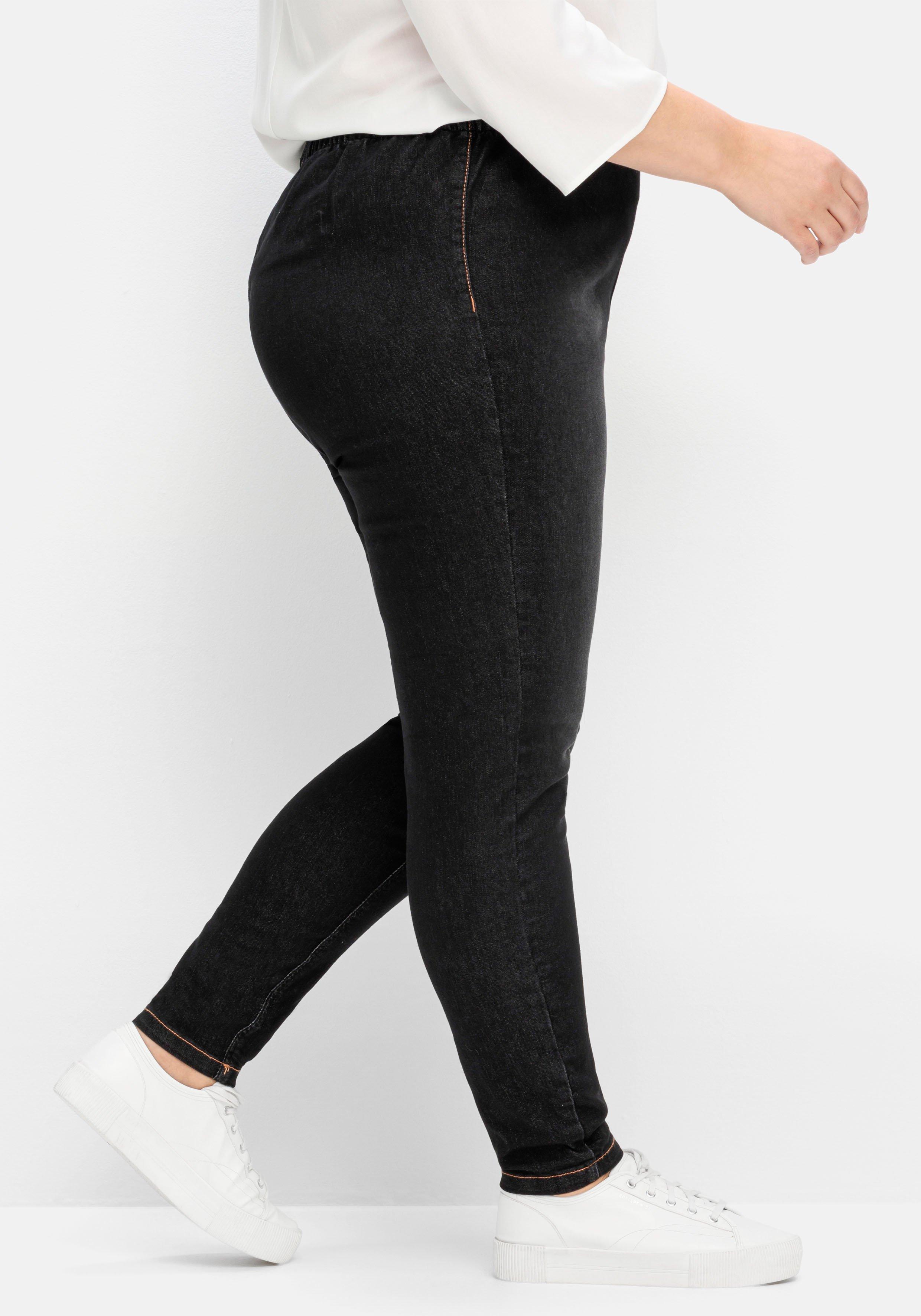 Jeggings in individueller Waschung